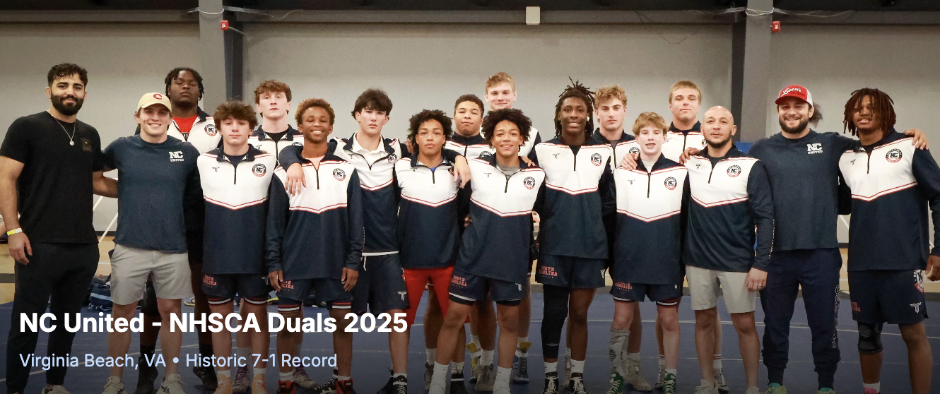 NC United National Team — NHSCA Duals 2025, Virginia Beach, VA