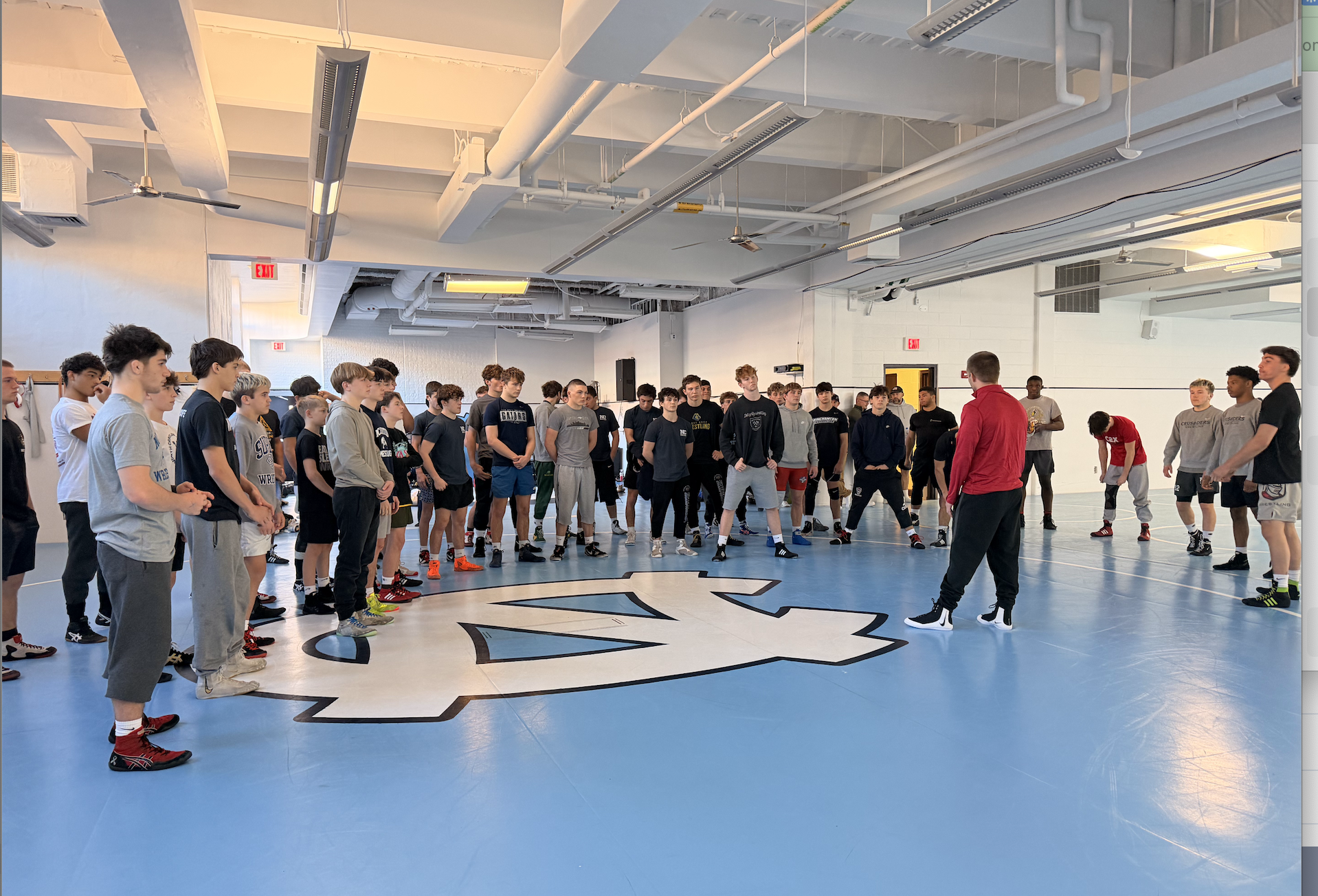 NC United Blue training environment