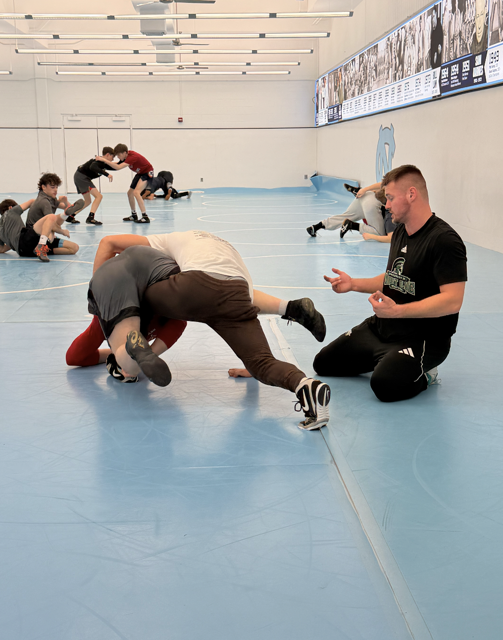 NC United Blue training