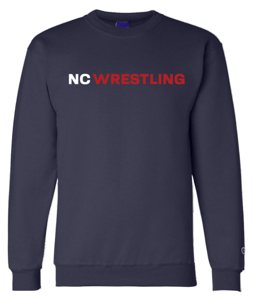 North Carolina Wrestling Champion Crewneck – NC Wrestling