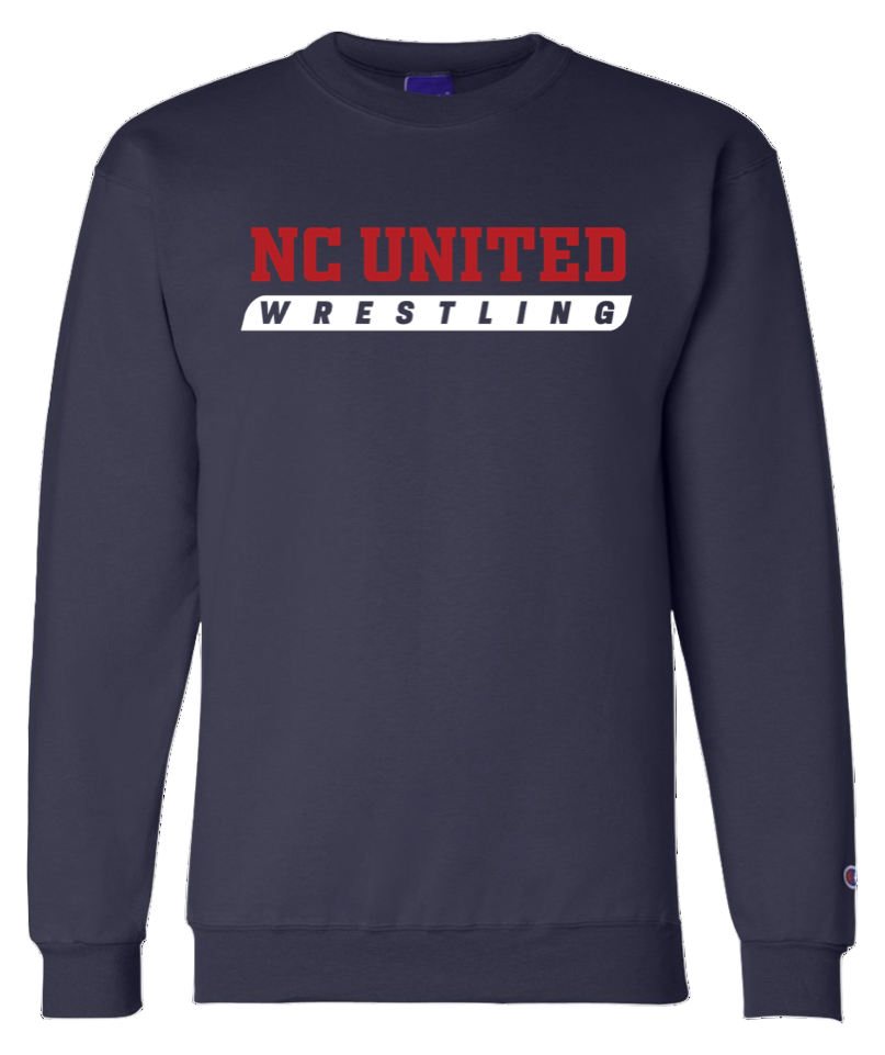 North Carolina Wrestling Champion Crewneck